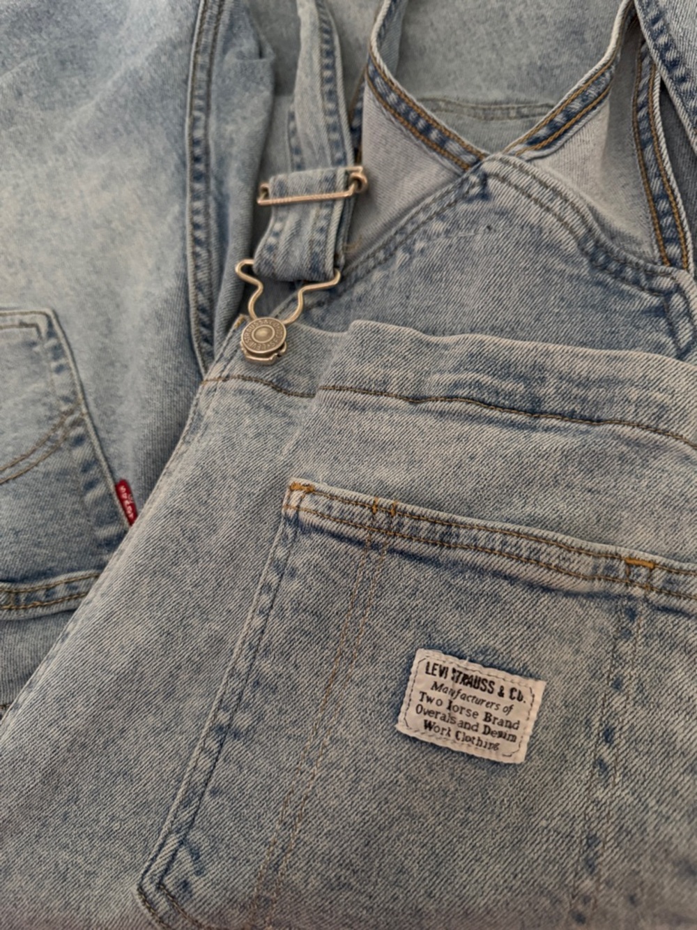 Women’s Levi’s Straight Leg Overalls 20W